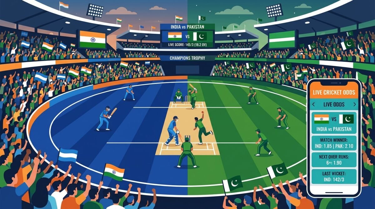 How to Bet on India vs Pakistan Matches